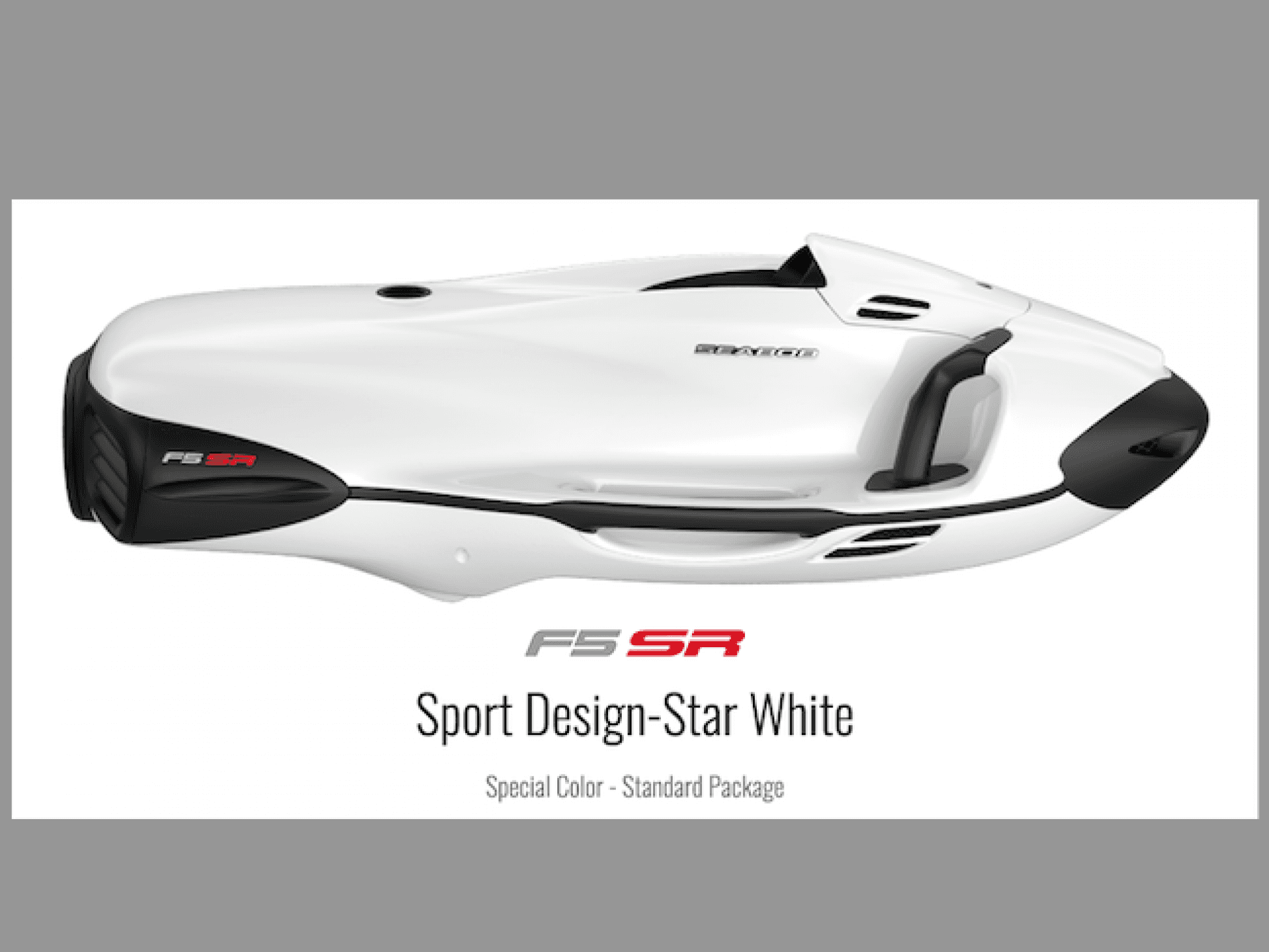 Seabob F5SR Sport Design CAM STAR WHITE + BK (2022)