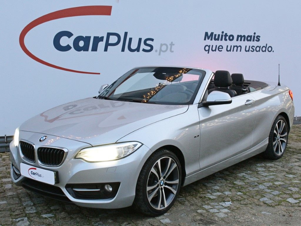 BMW Série 2 220D Cabrio Luxury usado (Porto) BMW Série 2 220D Cabrio Luxury segunda mão Porto