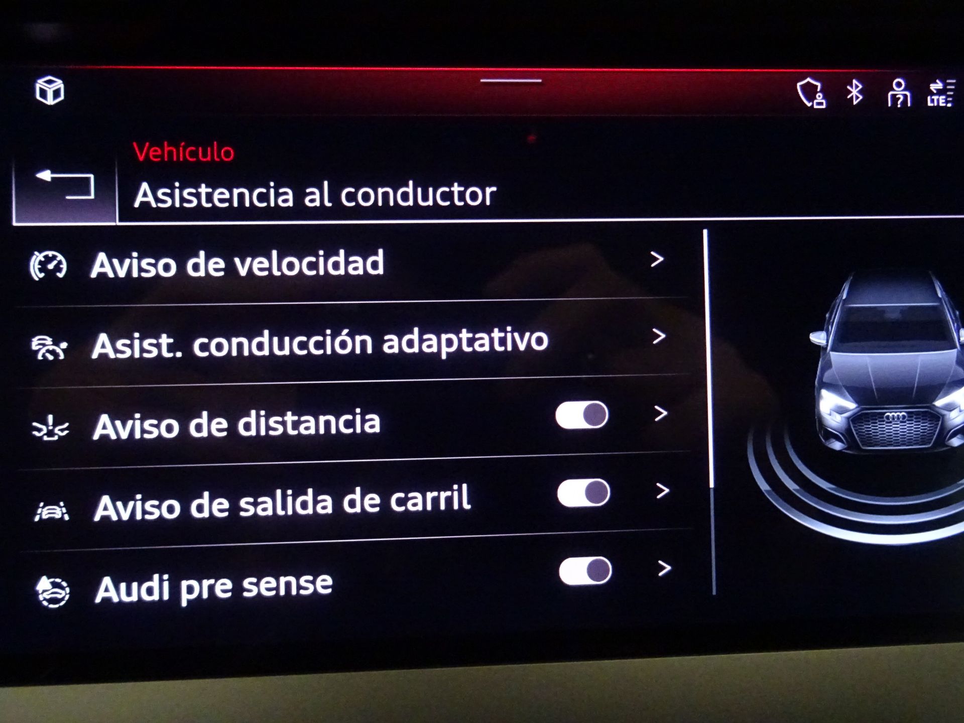 Audi A3 Sportback Black line 35 TFSI 110kW S tro