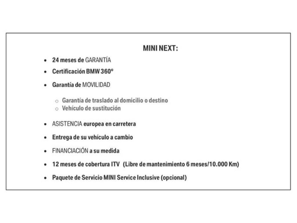 Mini MINI 3 Puertas Cooper SE 135 kW (184 CV)