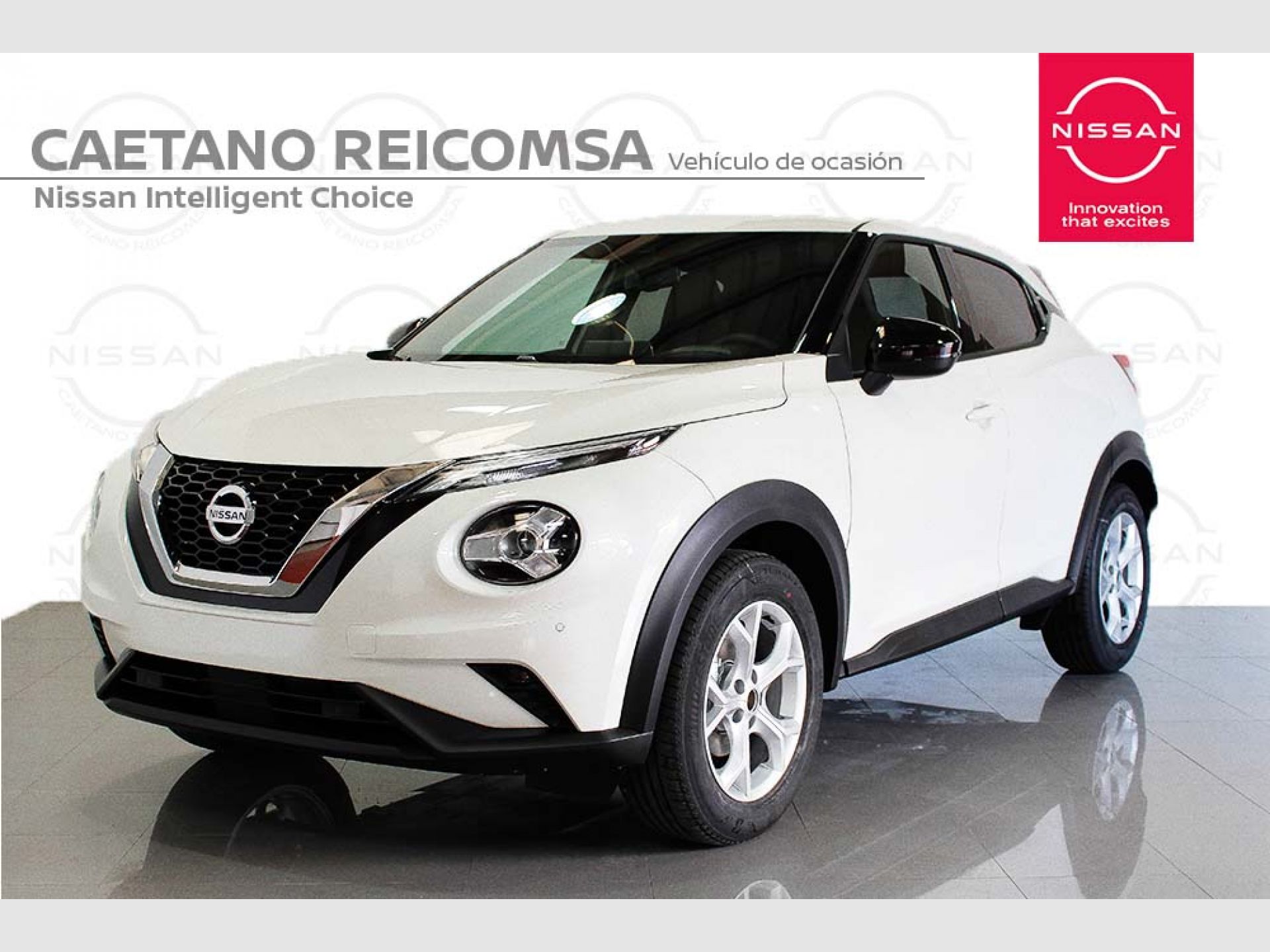 Nissan DIG-T 84 kW (114 CV) DCT 7 V N-Connecta 2021 7000 kms Sapporo White (sólido) segunda mano Madrid (1563) | Caetano Cuzco