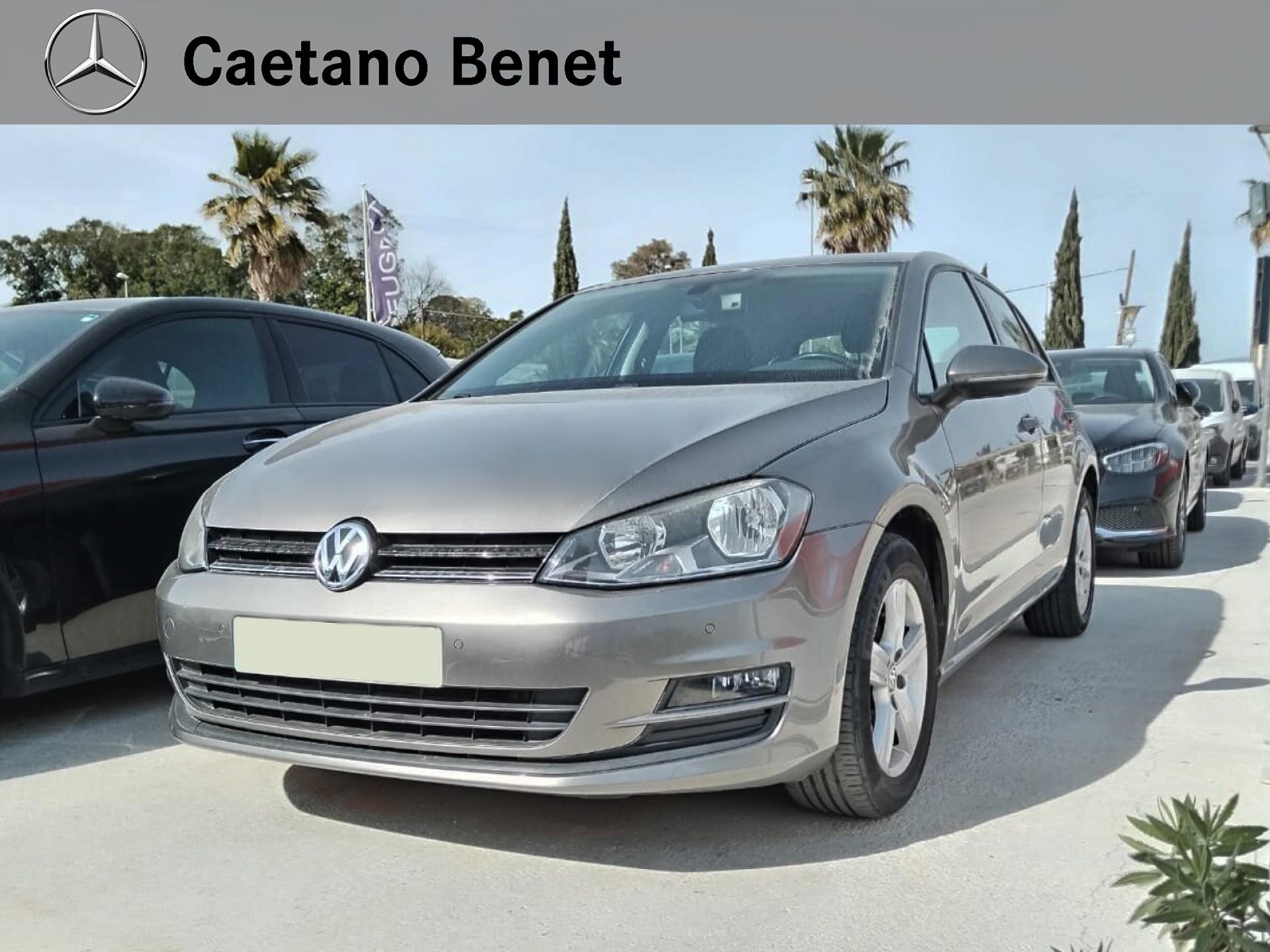 Volkswagen Advance  TDI 105cv BMT DSG 2014 97500 Gris Segunda Mano Málaga